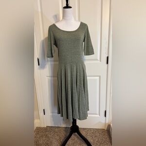 LuLaRoe Green Midi Dress